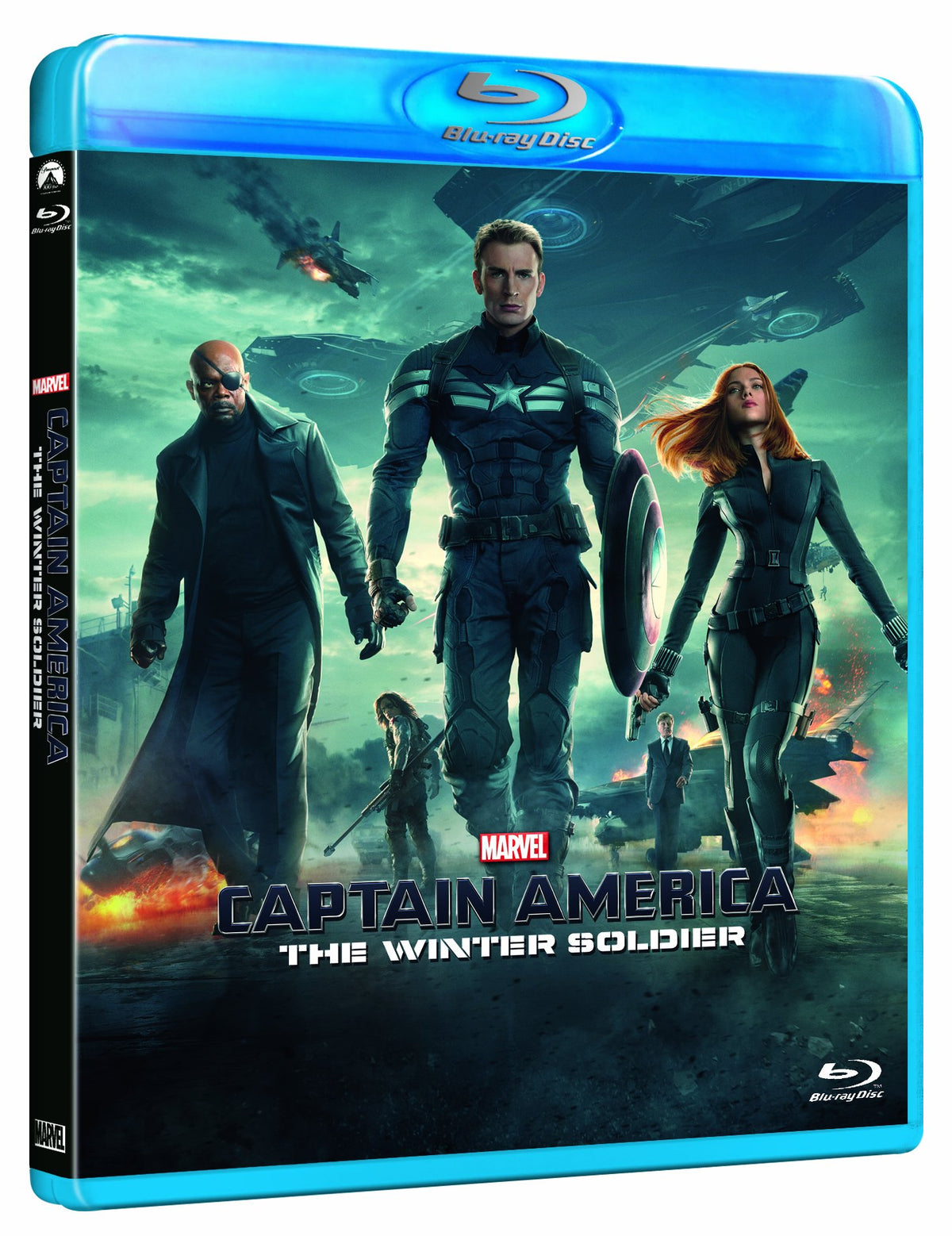 captain america the winter soldier blu_ray Italian Import