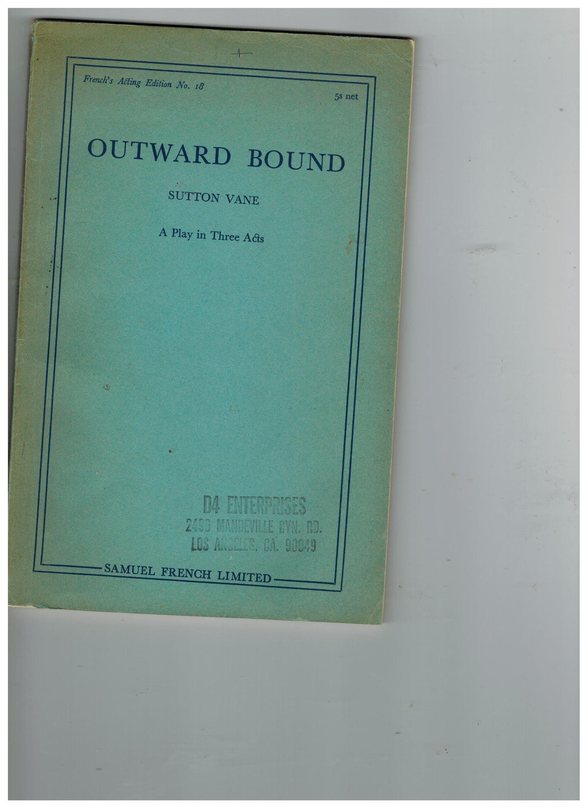 Outward Bound - a Play