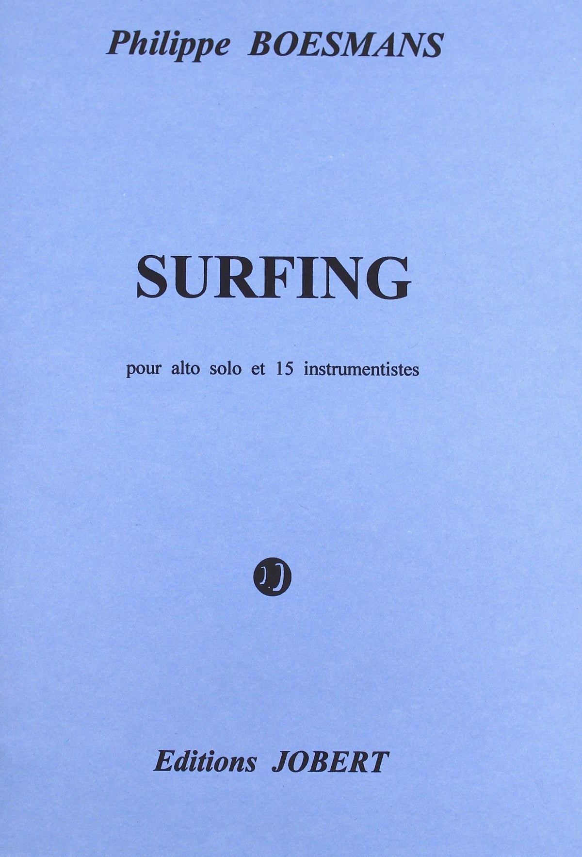 Boesmans: Surfing