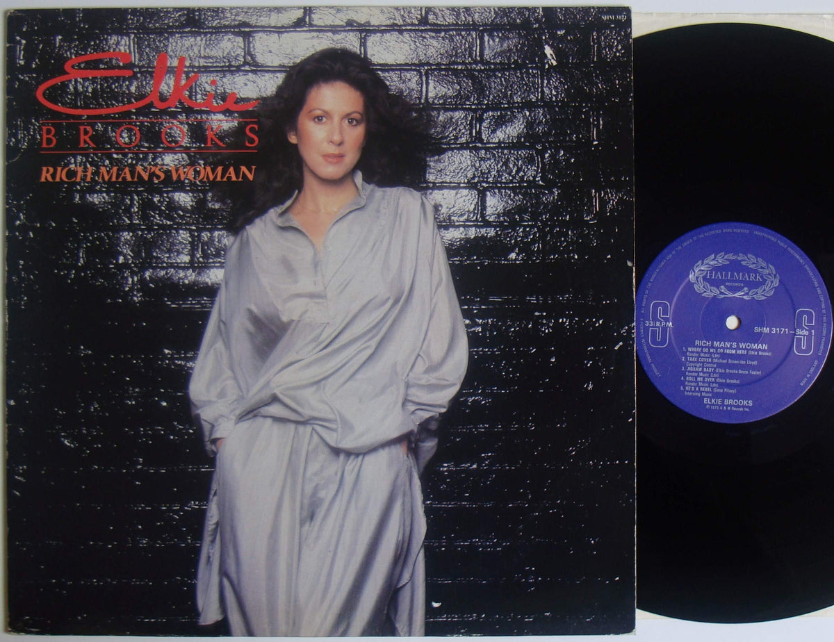 Elkie Brooks - Rich Man's Woman - 12" LP 1985 - Hallmark SHM 3171 - UK Press