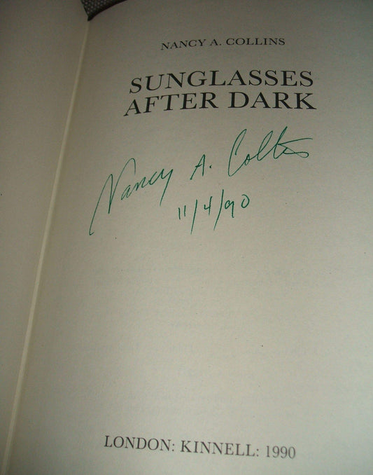 Sunglasses After Dark: Inscribed