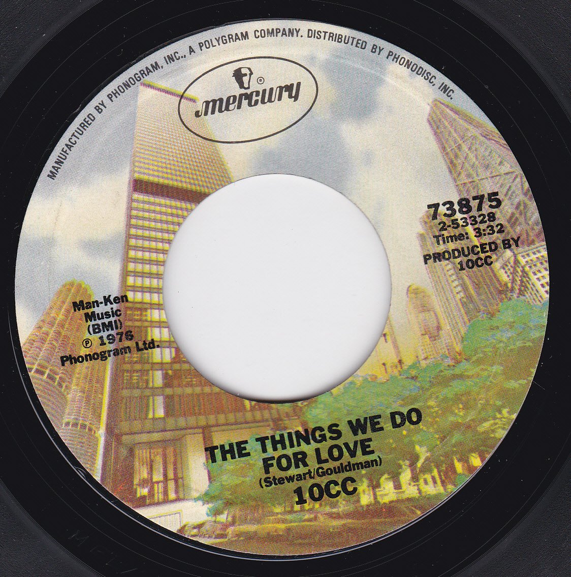 45vinylrecord The Things We Do For Love/Hot To Trot (7"/45 rpm)