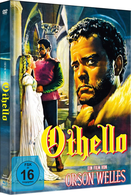 Orson Welles Othello, 1 Blu-ray + 1 DVD (Kinofassung Limited Mediabook)