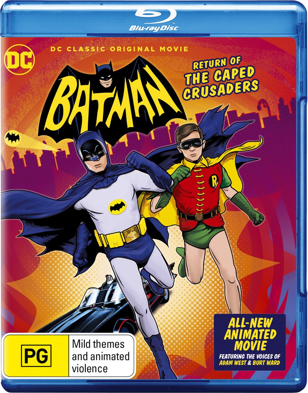 Batman Return of Caped Crusaders | DC Animated Movie | NON-USA Format | Region B Import - Australia