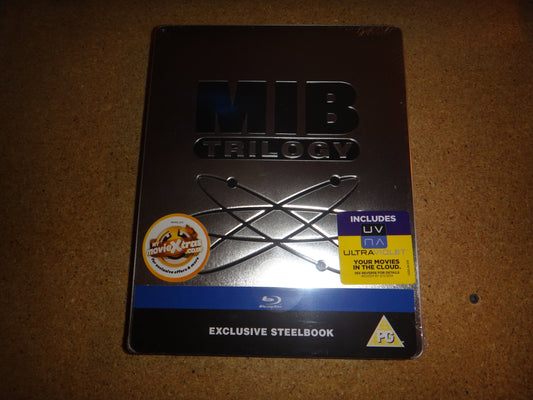 Men In Black Trilogy Blu-ray SteelBook