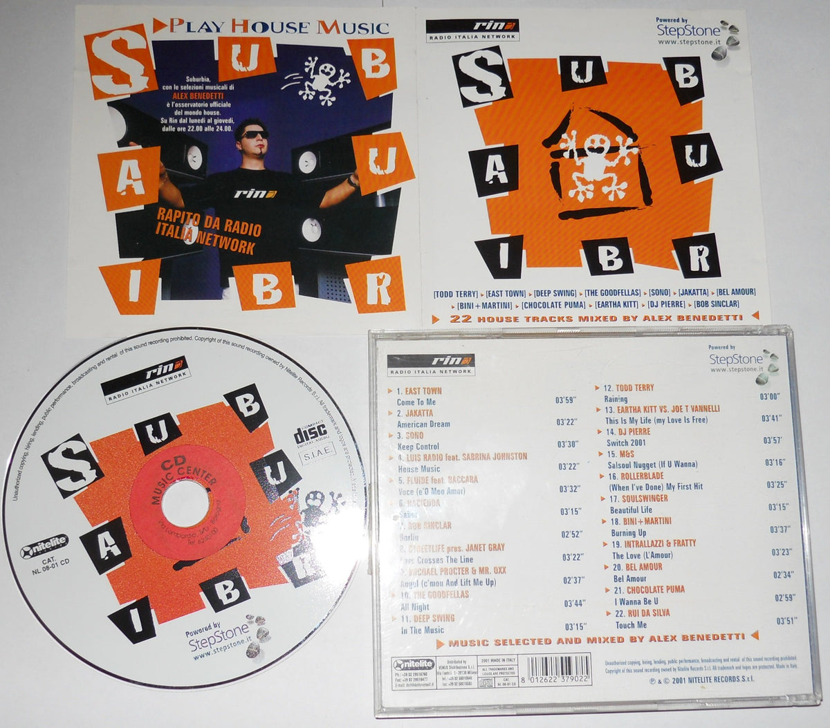 Suburbia Mixed by DJ Alex Benedetti