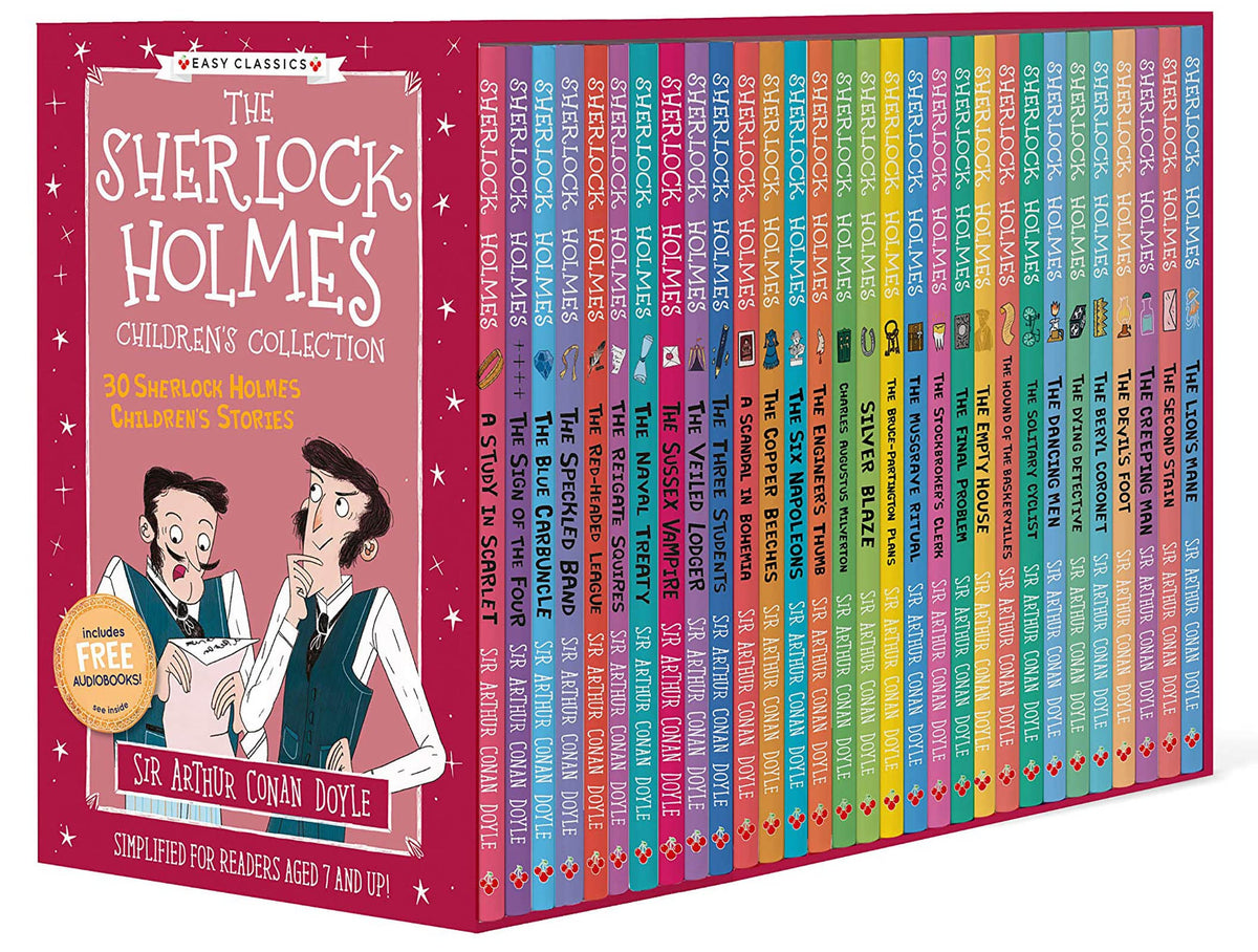 The Sherlock Holmes Children's Collection: 30 Book Box Set (A Study in Scarlet, The Sign of the Four ... The Final Problem, The Hound of the Baskervil