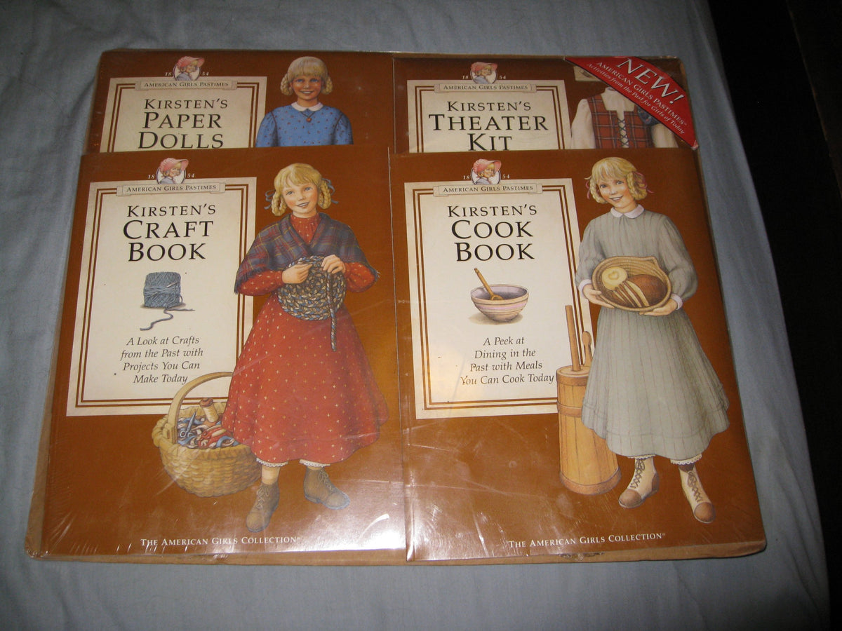 American Girls Pastimes: Kirsten's Pastimes (Cookbook, Craft Book, Paper Dolls, and Theater Kit) by Valerie Tripp (1994-08-02)