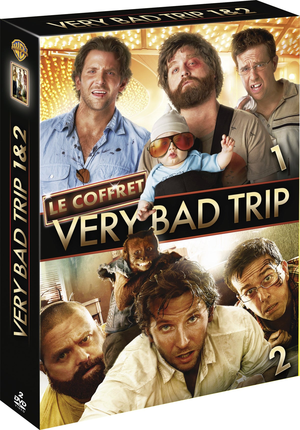 Very Bad Trip 1&2 - Coffret 2 DVD
