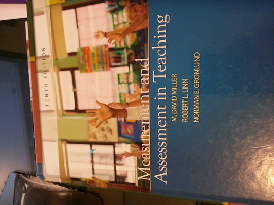 Measurement and Assessment in Teaching