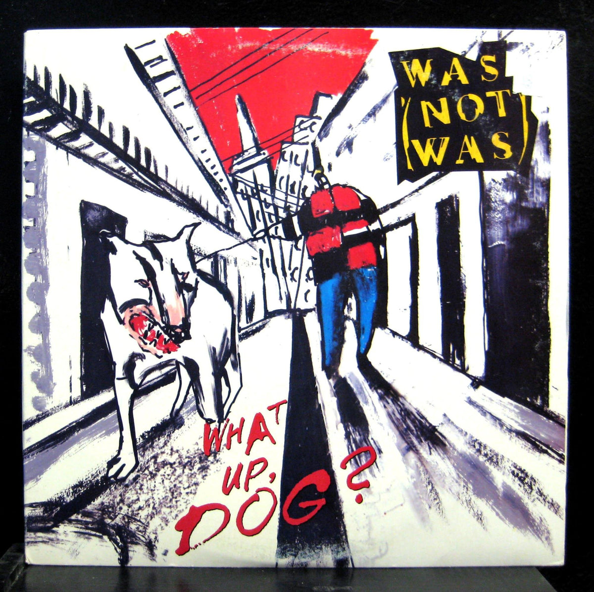 WAS (NOT WAS) WHAT UP DOG vinyl record