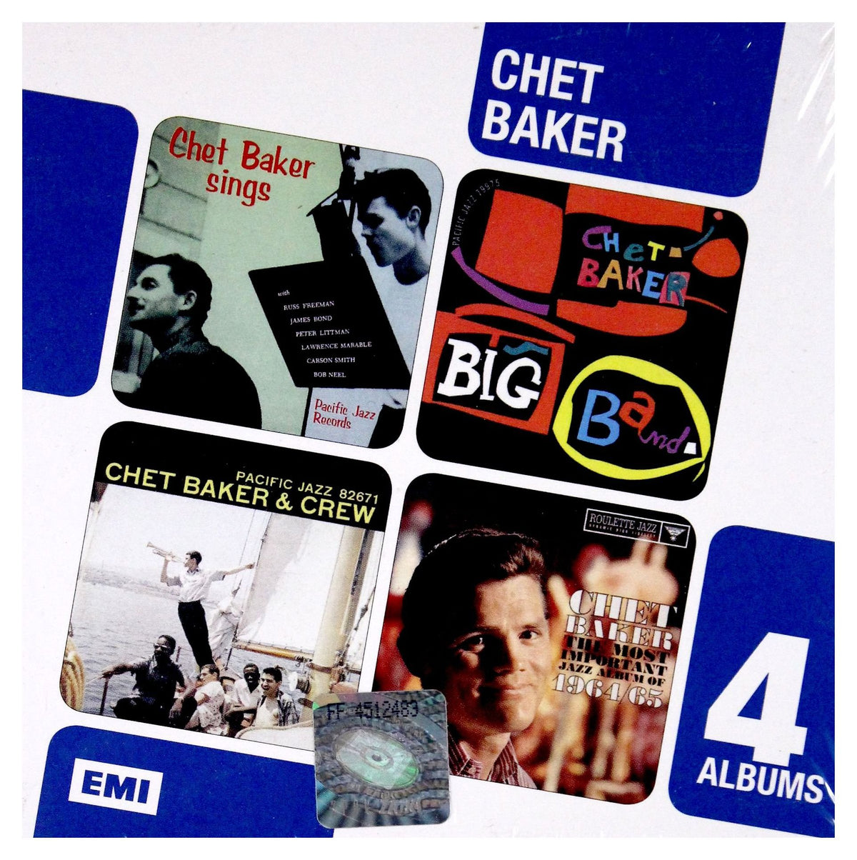 Chet Baker Sings/Chet Baker Big Band 4Cd Boxse