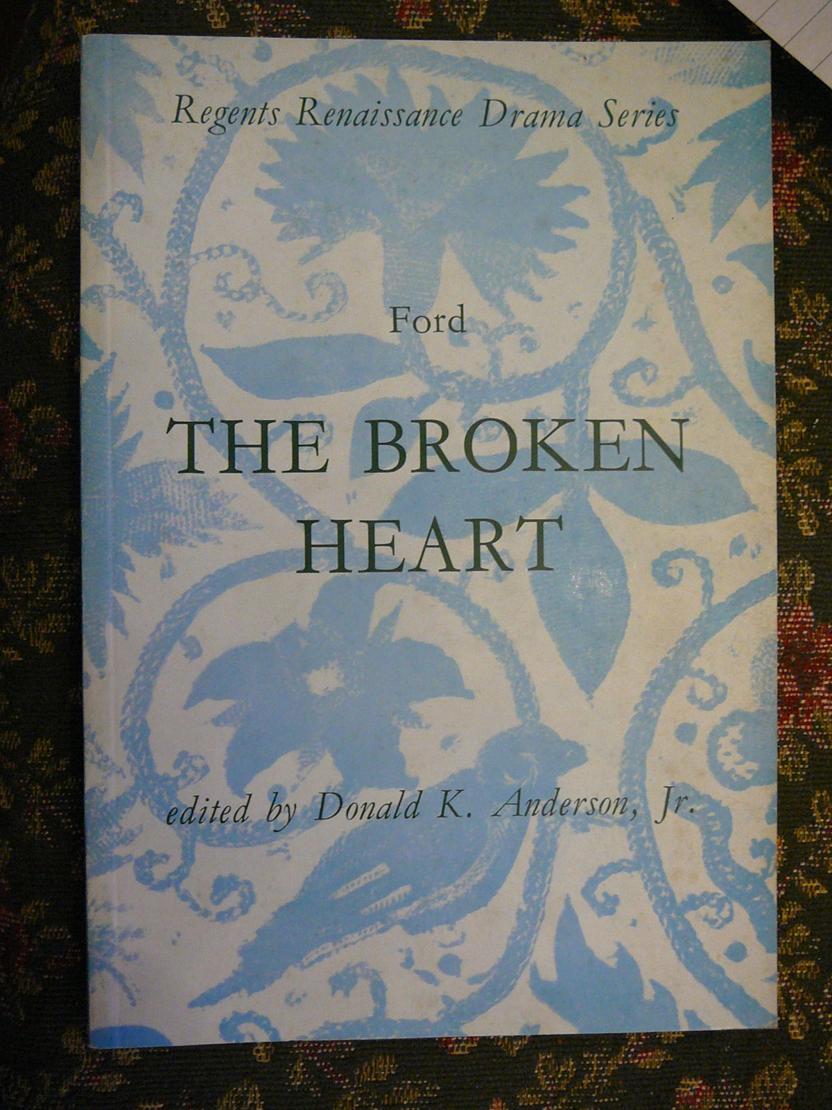 Broken Heart (Regents Renaissance Drama)