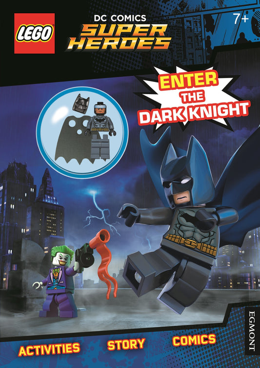 Lego DC Super Heroes: Enter the Dark Knight (Activity Book with Batman Minifigure) (Lego DC Comics)