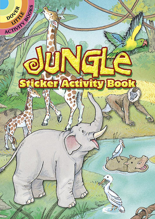 Jungle Sticker Activity Book (Dover Little Activity Books Stickers)