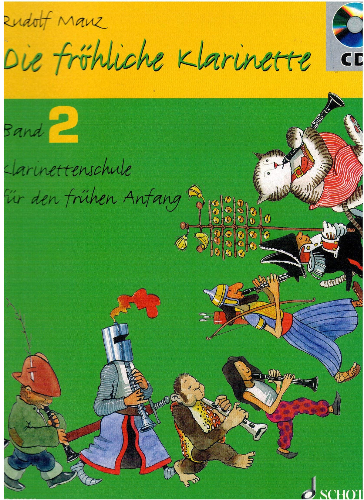 Die fröhliche Klarinette 2 / mit CD
