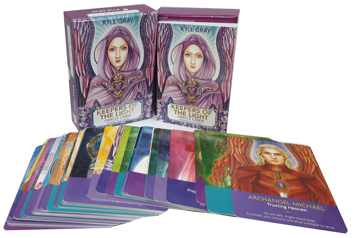 Keepers of the light oracle cards by kyle gray