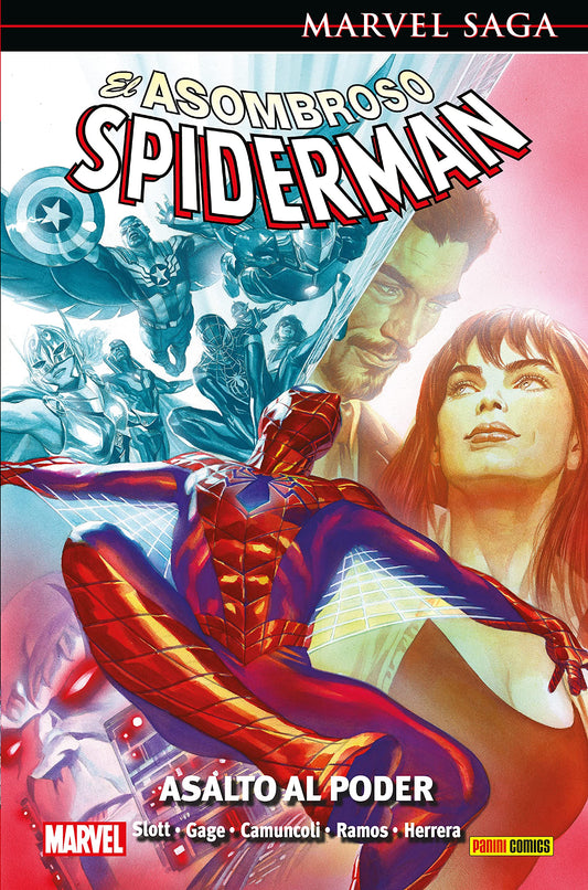 Marvel saga el asombroso spiderman. asalto al poder