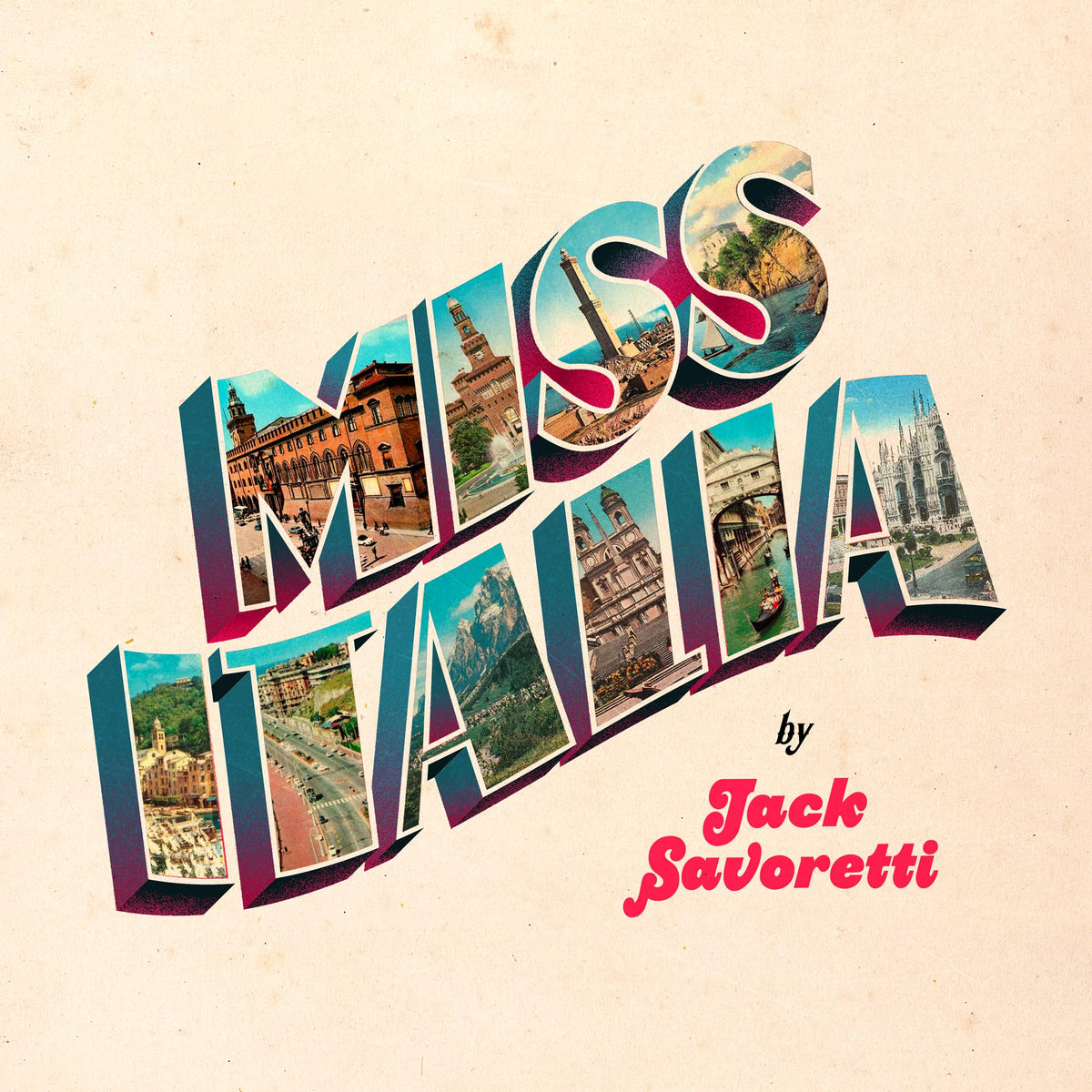 Miss Italia - Autographed Black Vinyl