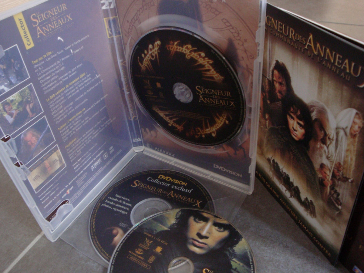 Le Seigneur des Anneaux: La Trilogie La Communaut頤e l'Anneau / Les Deux Tours / Le Retour du Roi : 6 DVD | USA Non-Compatible Product | Region - 2