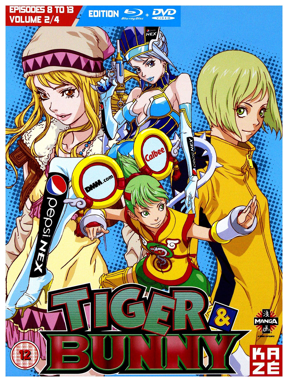 Tiger & Bunny-Part 2 (Episodes 8-14)