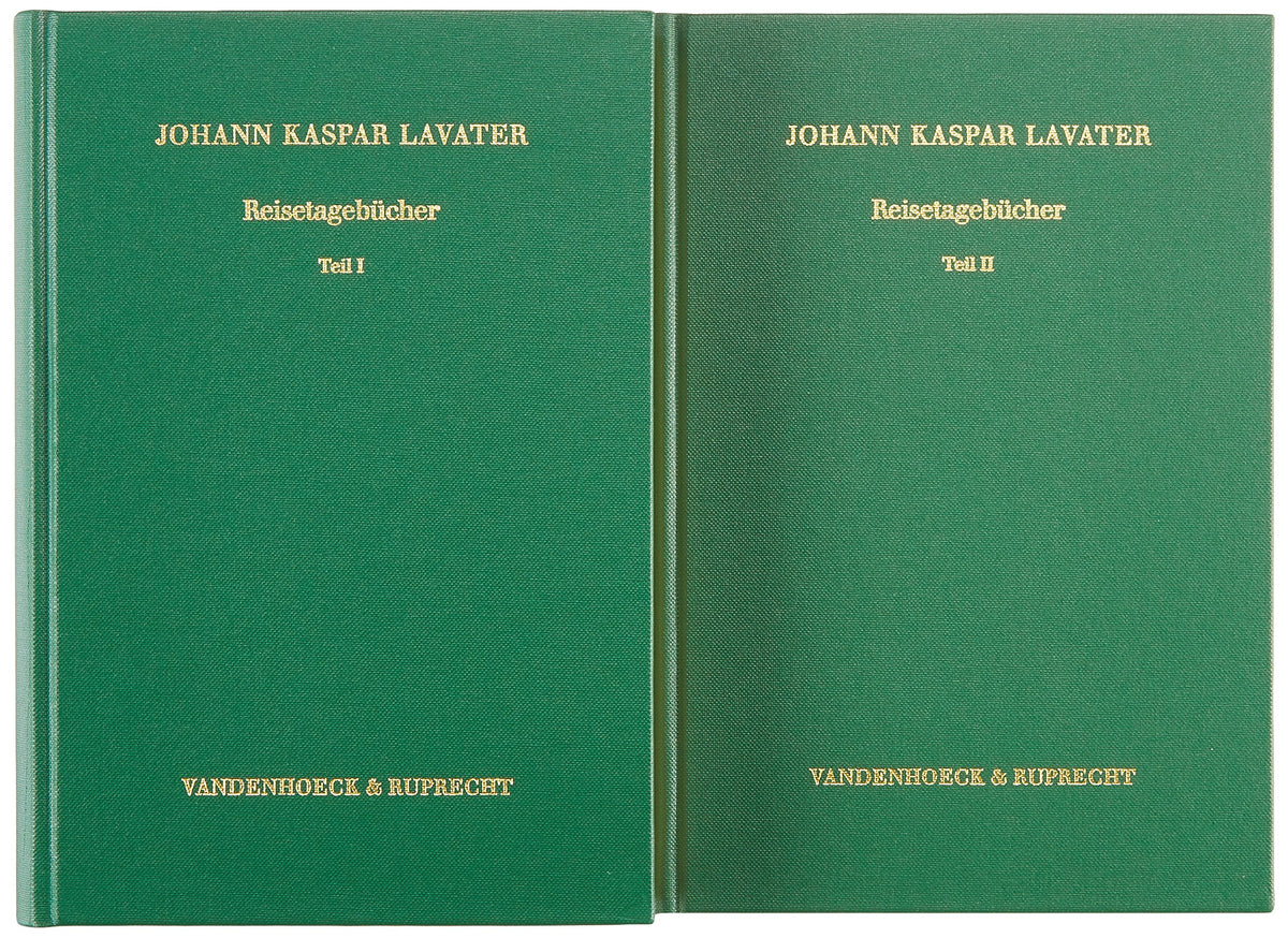 Reisetagebucher: Band I: Tagebuch von der Studien- und Bildungsreise nach Deutschland 1763 und 1764. Band II: Reisetageb