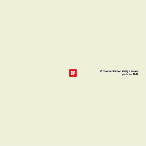 iF communication design award yearbook 2010 (iF yearbook communication) (German and English Edition)