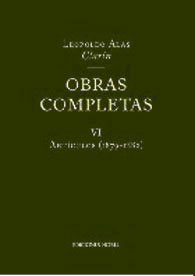 Obras completas de Clarín VI. Artículos 1879-1882