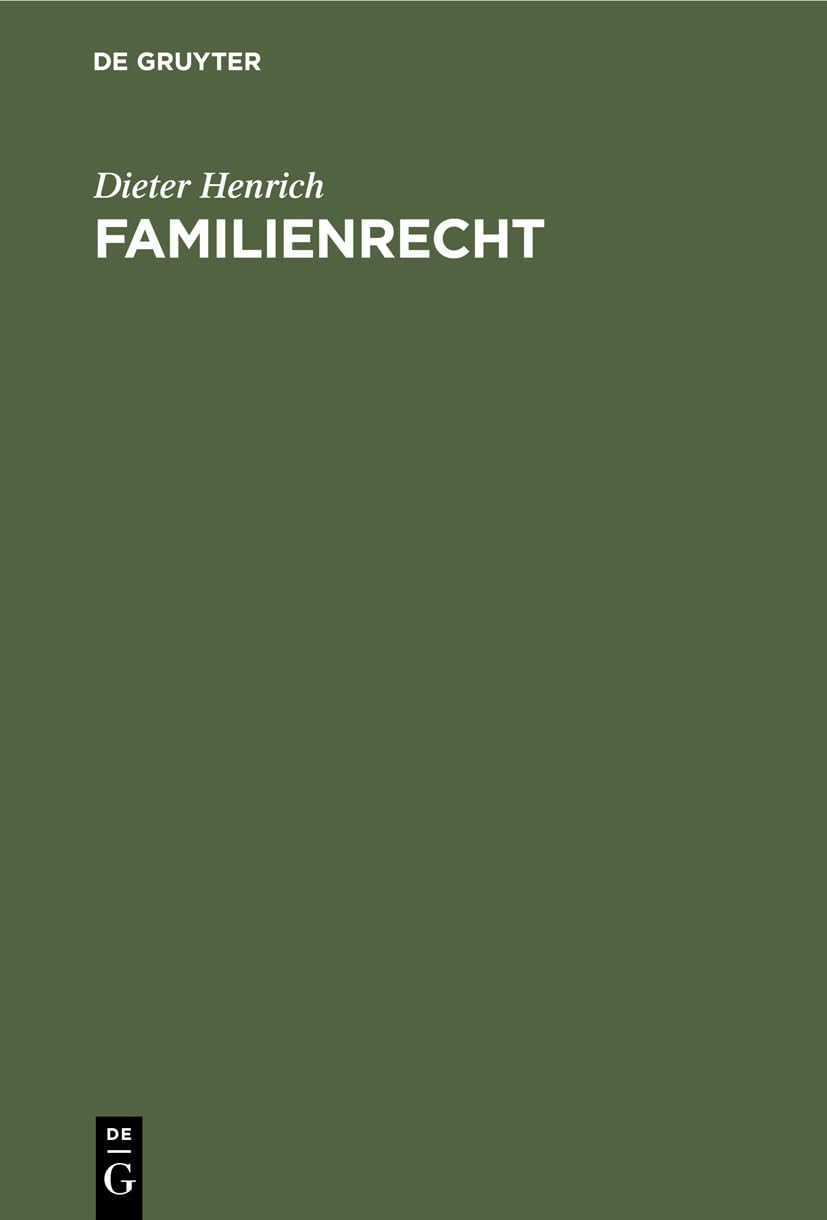 Familienrecht (German Edition)
