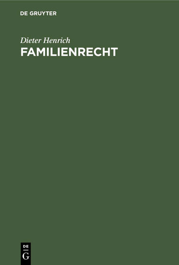 Familienrecht (German Edition)