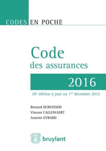 Code des assurances 2016