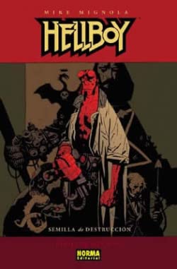 HELLBOY 01: SEMILLA DE DESTRUCCIÓN (Ed. Cartoné) (Spanish Edition)