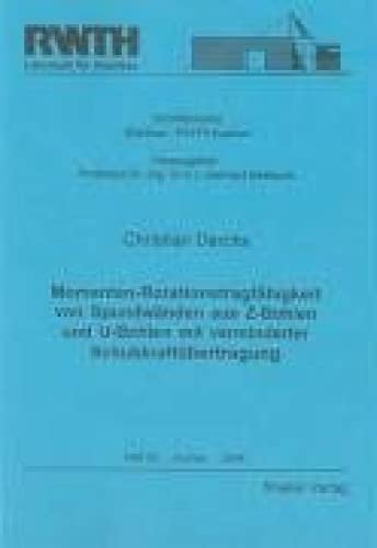 Momenten-Rotationstragfähigkeit von Spundwänden aus Z-Bohlen und U-Bohlen mit verminderter Schubkraftübertragung