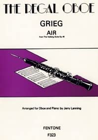 Air from 'The Holberg Suite' - F Horn - BOOK