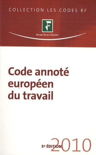 code annoté européen du travail