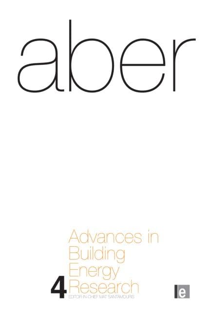 Advances in Building Energy Research: Volume 4