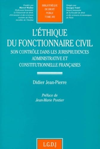 l'éthique du fonctionnaire civil (202)