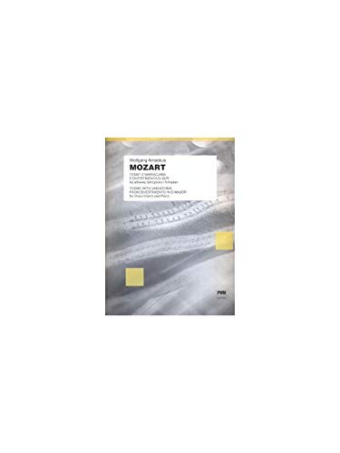 W.A. Mozart: Theme And Variations (Divertimento In D K.334) - Viola/Piano. For ヴィオラ, ピアノ伴奏