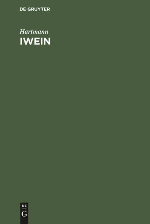 Iwein: Textausgabe (German Edition)