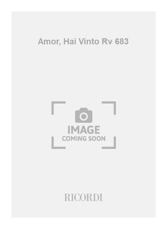 AMOR, HAI VINTO RV 683 ORCHESTRE