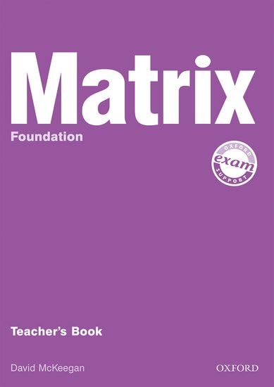 Matrix Foundation. Teacher's Book