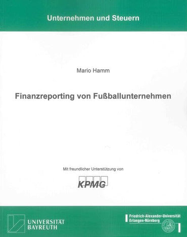 Finanzreporting von Fußballunternehmen