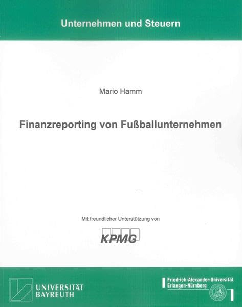 Finanzreporting von Fußballunternehmen