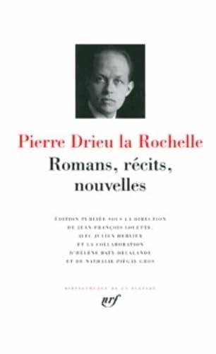Romans, Recits, Nouvelles [ Bibliotheque de la Pleiade ] (French Edition)