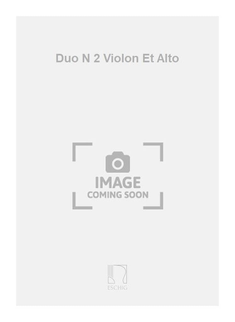 Duo N 2 Violon Et Alto