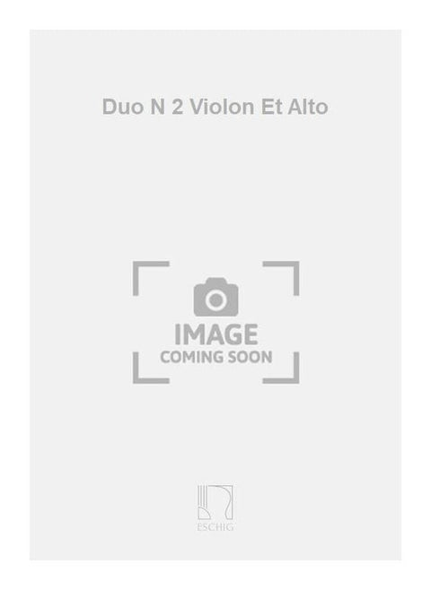 Duo N 2 Violon Et Alto