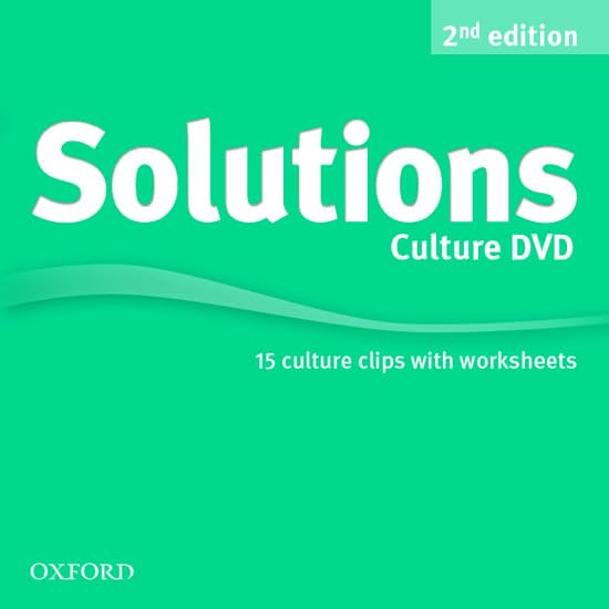 Solutions 2nd edition Culture DVD