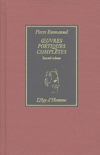 Oeuvres poétiques complètes: 1970-1984 (Tome second)