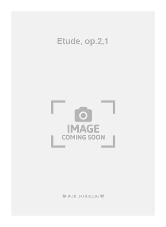 Etude, op.2,1