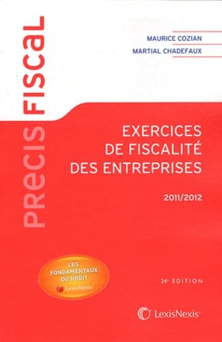 Exercices de fiscalité des entreprises 2011-2012